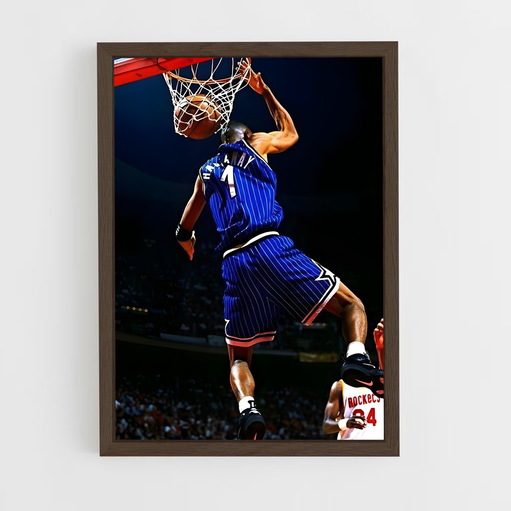 Poster Penny hardaway – affiche Basketball (vue 5)